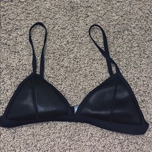 Black TRIANGL bikini top